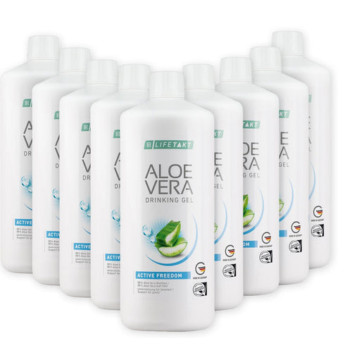 6er Spar-Set Aloe Vera Drinking Gel Active Freedom